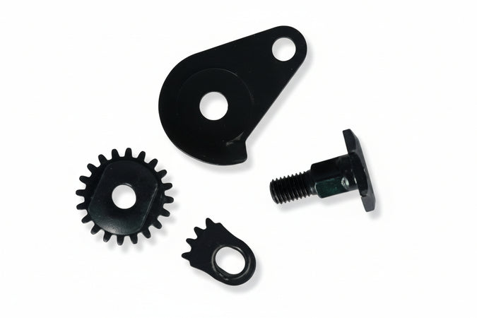 Dado+Vite+Fermo+Ammortizzatore Per Forbice Professionale Spalla Rossa- - Ricambio Per Forbice Professionale 81003 - 81049 - 1 Pezzi Ausonia