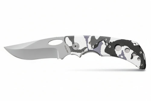 Coltello Serramanico Mimetico- - Cm.20,5 - 26338 - 1 Pezzi Ausonia