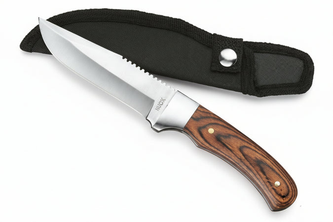 Coltello Pugnale Con Fodero- - Lama Cm.10 - 28060 - 1 Pezzi Ausonia