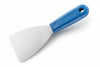 Spatola Con Manico In Plastica Angoli Tondi Acciaio Inox Per Stucco- - Mm.120 - 54290 - 3 Pezzi Ausonia