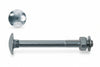 Cavicchia Acciaio Testa Tonda Con Dado In Blister- - Ø Mm.6X80 In Blister Pz.10 (C) - 5 Blister Ambrovit