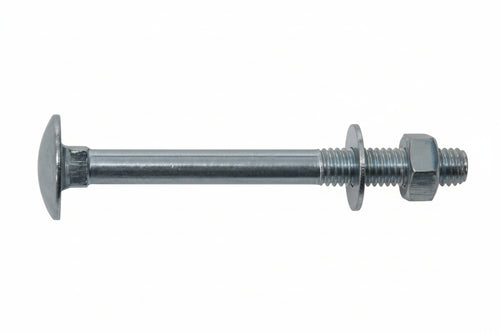 Cavicchia Acciaio Testa Tonda Con Dado In Blister- - Ø Mm.10X80 In Blister Pz.3 (C) - 5 Blister Ambrovit