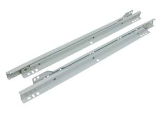 Guide Scorrevoli Per Cassetti Bianche- - Cm.40 - 5 Paio Telese