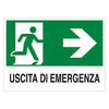 Cartello Segnaletica Uscita Emergenza A Destra - Eurosignals
