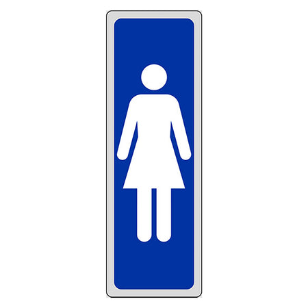 Etichetta Segnaletica Wc Bagno Donne 10 Pezzi Eurosignals