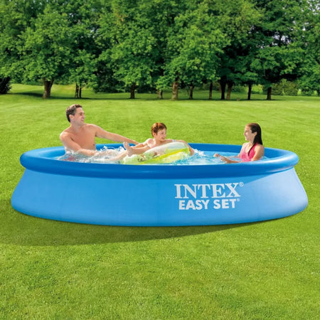 Piscina Easy Set Rotonda Autoportante S/Pompa Cm.305X61H. Capacitãe Lt.3077 Peso Kg.7,7 (28116) Intex