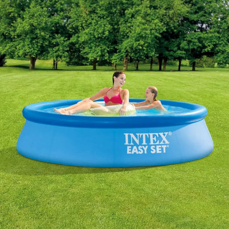 Piscina Easy Set Rotonda Autoportante S/Pompa Cm.244X61H. Capacitãe Lt.1942 Peso Kg.5,3 (28106) Intex