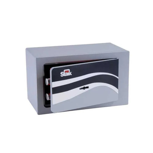 Cassaforte Con Chiave Doppia Mappa 640- - Mm.220X115X130H. Kg.4,5 (640A) 2 Catenacci - 1 Pezzi Stark