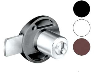 Serratura Da Applicare Per Antine 2131- - Plastica Marrone - 5 Pezzi Meroni