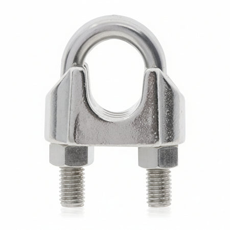 Morsetto Per Funi Mm 8- 20 Pezzi - Senza Marca