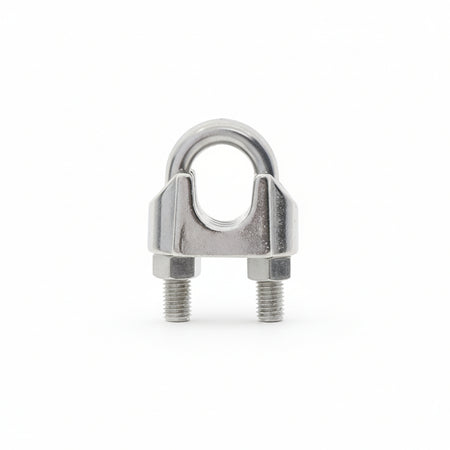 Morsetto Per Funi Mm 6- 25 Pezzi - Senza Marca