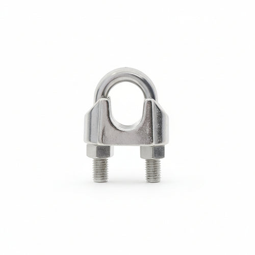 Morsetto Per Funi Mm 6- 25 Pezzi - Senza Marca