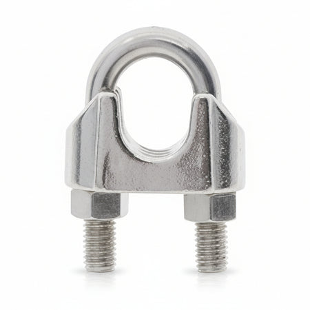 Morsetto Per Funi Mm 5- 25 Pezzi - Senza Marca