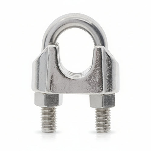 Morsetto Per Funi Mm 5- 25 Pezzi - Senza Marca