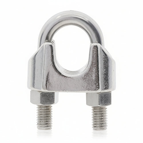Morsetto Per Funi Mm 3-4- 30 Pezzi - Senza Marca
