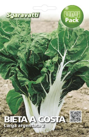 Semi Per Ortaggi E Vegetali Bieta Verde Costa Larga Argentata- 10 Pezzi - Sgaravatti