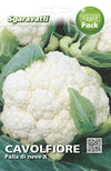 Semi Per Ortaggi E Vegetali Cavolfiore Palla Di Neve X 20 Pezzi - Sgaravatti
