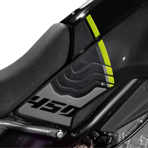 Adesivi Gel 3D Protezioni laterali serbatoio moto compatibili con CFMOTO 450MT