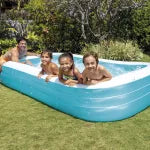 Piscina Gonfiabile Rettangolare +6 Anni Cm.305X183X56H. Peso Kg.7,3 (58484) Intex