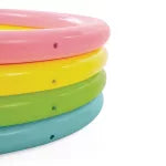 Piscina Gonfiabile Tonda 4 Anelli +3 Anni Ø Cm.168X46H. Peso Kg.2,6 (56441) Intex