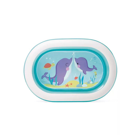 Piscina Ovale Baby 4 Anelli +3 Anni Cm.163X107X46H. Peso Kg.2,69 (57482) Intex