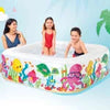 Piscina Gonfiabile Quadra Aquarium +3 Anni Cm.159X159X50H. Peso Kg.3,60 (57471) Intex
