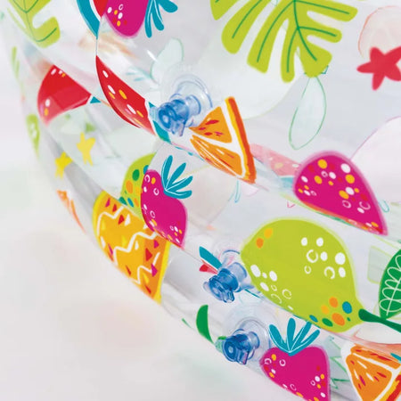 Piscina Gonfiabile Tonda Tre Anelli +2 Anni Cm.132X38H. Peso Kg.1,03 (59431) Intex