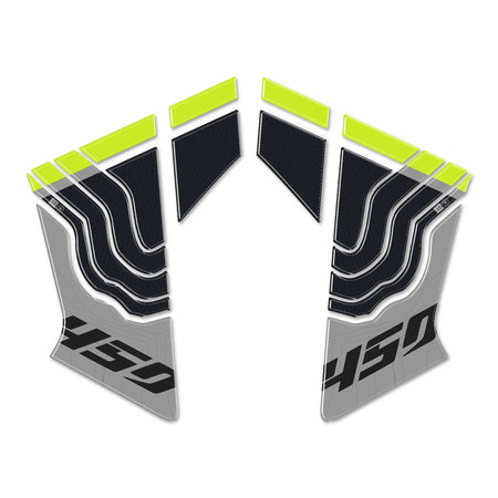 Adesivi Gel 3D Protezioni laterali serbatoio moto compatibili con CFMOTO 450MT