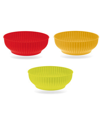 Insalatiera Plastica Colorata 22 Cm – Robusta, Pratica E Leggera – Colori Assortiti