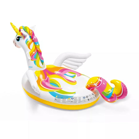 Unicorno Gonfiabile Cavalcabile +3 Anni Cm.198X140X102 Peso Kg.1,97 (57561) Intex