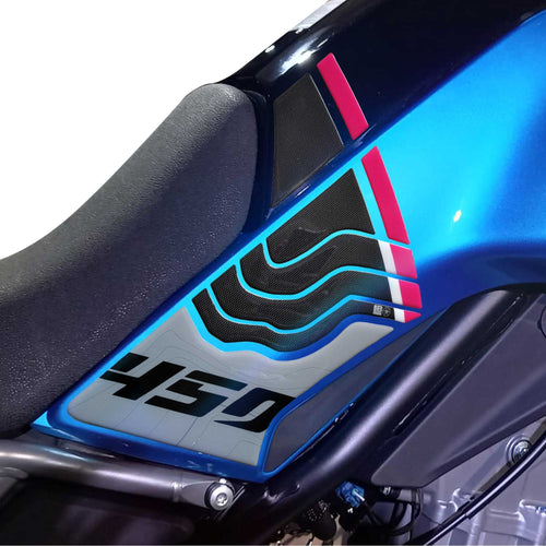 Adesivi Gel 3D Protezioni laterali serbatoio moto compatibili con CFMOTO 450MT