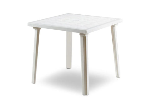 Tavolo In Polipropilene 'Weekend' Bianco - Bica