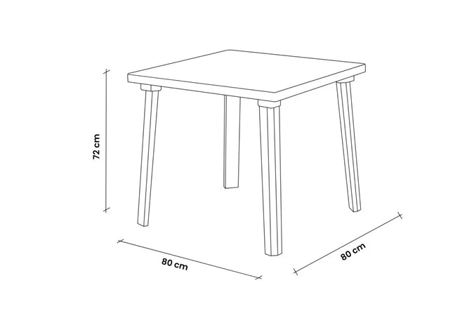 Tavolo In Polipropilene 'Weekend' Verde - Bica