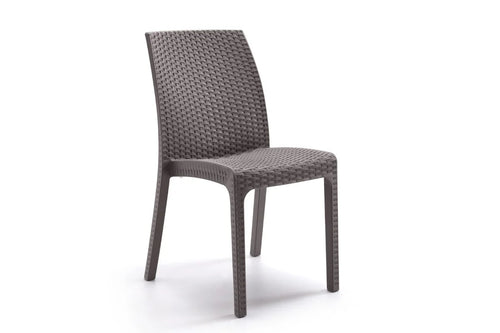 Sedia In Polipropilene 'Virginia' Tortora - Bica