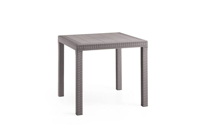 Tavolo In Polipropilene 'Dallas' Tortora - Bica