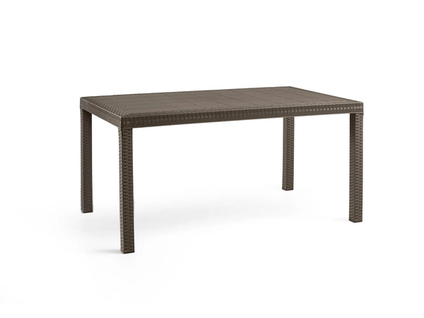 Tavolo In Polipropilene 'Houston' Tortora - Bica