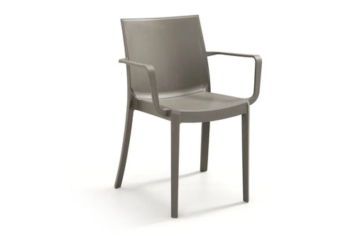 Sedia In Polipropilene 'Victoria' Tortora - Bica