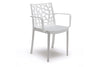 Sedia In Polipropilene 'Matrix Armchair' Bianco - Bica