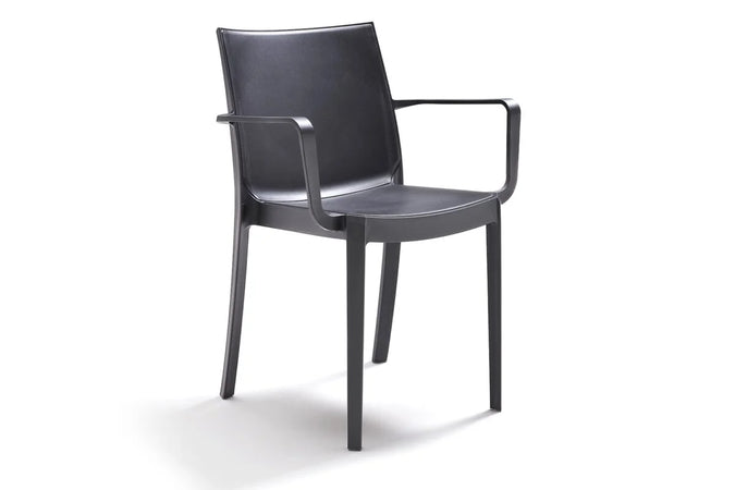 Sedia In Polipropilene 'Victoria' Antracite - Bica