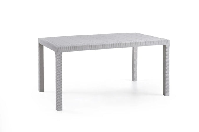 Tavolo In Polipropilene 'Houston' Bianco - Bica
