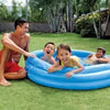 Piscina Gonfiabile Rotonda Crystal Blu 3 Anelli +2 Anni Cm.114X25H. Peso Kg.0,86 (59416) Intex