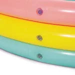 Piscina Gonfiabile Tonda 3 Anelli +2 Anni Ø Cm.114X25H. Peso Kg.1,20 (57412) Intex