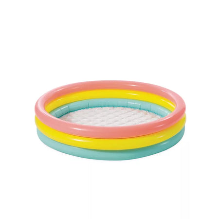 Piscina Gonfiabile Baby Tonda 3 Anelli 13 Anni Cm.86X25H. Capienza Lt.56 Peso Kg 0,7(58924) Intex
