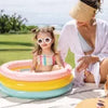 Piscina Gonfiabile Baby Tonda 3 Anelli 13 Anni Cm.61X22H. Capienza Lt.28 Peso Kg.0,5(57107) Intex