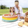Piscina Gonfiabile Baby Tonda 3 Anelli 13 Anni Cm.61X22H. Capienza Lt.28 Peso Kg.0,5(57107) Intex