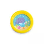 Piscina Gonfiabile Rotonda Baby Fondo Animaletti 2 Anelli 13 Anni Ø Cm.61X15H. Peso Kg.0,27 (59409) Intex