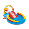 Piscina Gonfiabile Ovale Gioco Acqua Scivolo +2 Anni Cm.297X193X135H. Peso Kg.7,80 (57453) Intex
