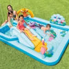 Piscina Gonfiabile Jungle Adventure Play Center +2 Anni Cm.244X198X71H. Peso Kg.7,10 (57161) Intex