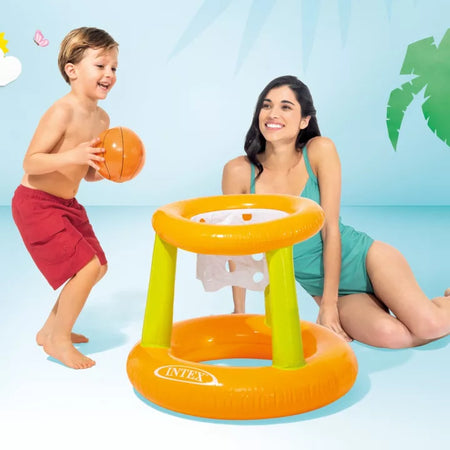Canestro Gonfiabile Hoops Per Piscina +3 Anni Ø Cm.67X55H. Peso Kg.0,55 (58504) Intex