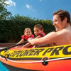 Canotto Gonfiabile Con Tre Camere D'Aria Explorer Pro 300 +6 Anni Cm.244X117X36H. Peso Kg.7,80 (58358) Intex